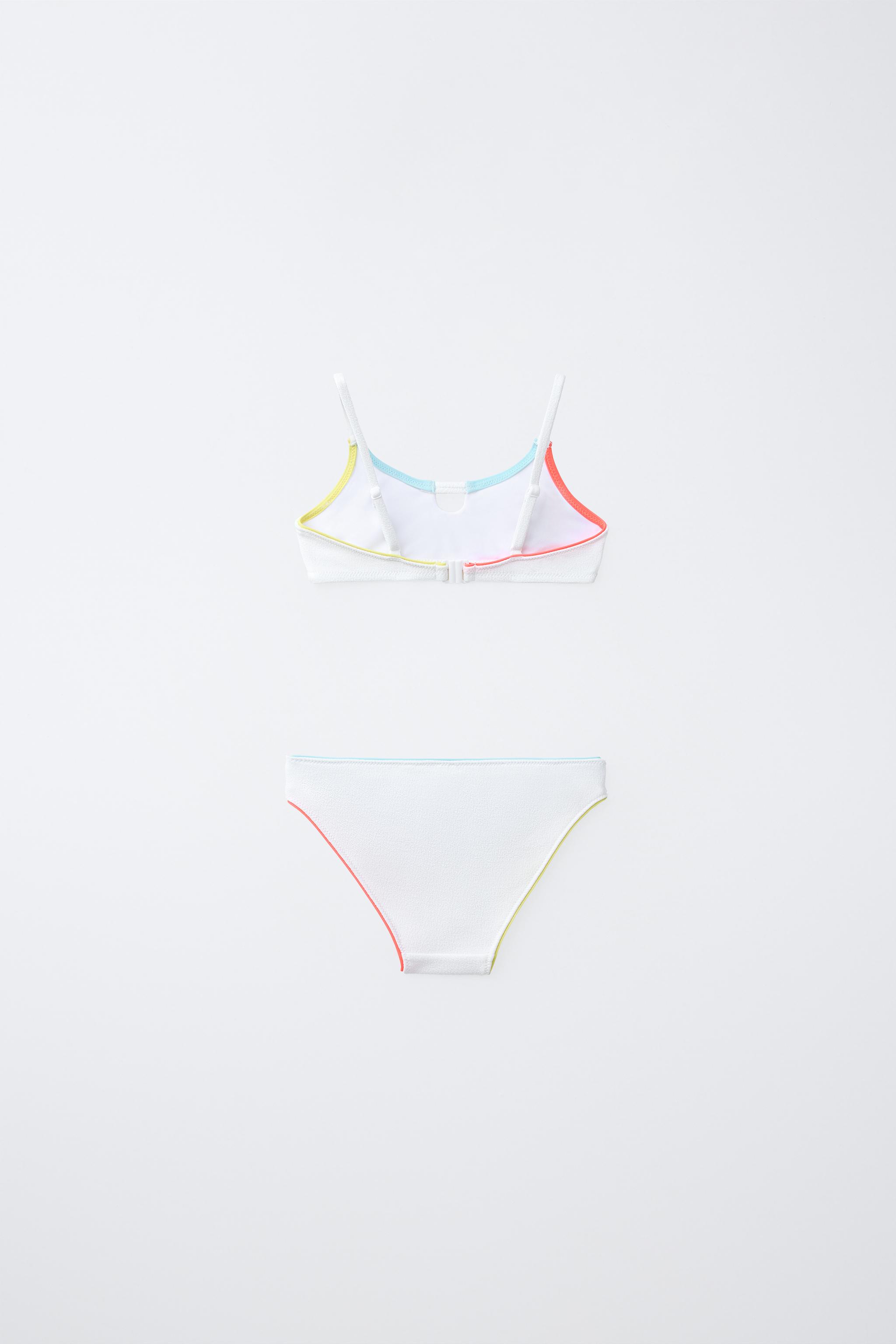 NAUTICAL EMBROIDERED BIKINI (6-14 YRS)